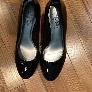 Black Patent leather heels